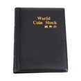 thumbnail image 2 of Herwey Coin Folder,New Design 120 Pockets 10 Pages World Coin Storage Folder Album Money Collecting Holder Book, Coin Collecting Book, 2 of 2