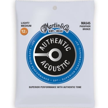 Martin Authentic SP Cordes de Guitare Acoustique - 92/8, Bluegrass