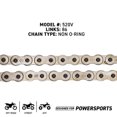 thumbnail image 2 of Niche Sprocket Chain Set for Polaris Trail Blazer 250 11/40T 520 ATV MK1003910, 2 of 9