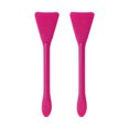 thumbnail image 1 of Unique Bargains 2 Pcs Multifunctional Facial Mask Brush Rose Red, 1 of 5