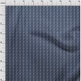 thumbnail image 3 of oneOone Georgette Viscose Fabric Geometric Flame Stitch Decor Fabric Printed BTY 42 Inch Wide, 3 of 4