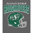 thumbnail image 2 of CFL Saskatchewan Roughriders Helmet Dark-Heather 2X-Large T-Shirt, 2 of 4