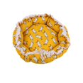 thumbnail image 2 of Cartoon Flower Bud Pumpkin Cushion Small Dog Cat Mat Sleeping Bag Pet Kennel, 2 of 10