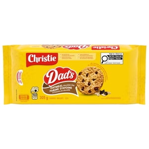 Papas, biscuits au chocolat à l'avoine