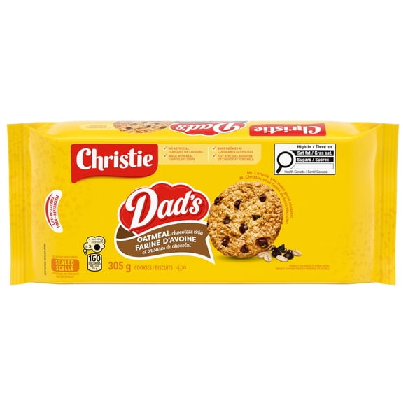 Dads, Oatmeal Chocolate Chip Cookies