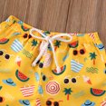 thumbnail image 3 of EYIIYE Shorts de Plage pour Tout-Petits Garçons, Bas à Taille Élastique à Imprimé Tropical, 3 of 4