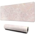 thumbnail image 1 of Pink Gold Marble Large Mouse Pad - Cute 31.5x11.8in Desk Mat for Laptop & Keyboard, 1 of 7