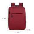 thumbnail image 3 of Meitianfacai Business Backpack, Bag For Travel Flight Fits 15.6 Inch Laptop With USB Charging Port, 3 of 6