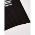 thumbnail image 4 of Hanes Mens Graphic Tee, L, Black  White Flag, 4 of 4