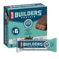 thumbnail image 1 of CLIF BUILDERS Protein Bars, Chocolate Mint Flavour, 20g of Protein, Prepared in Canada, Gluten Free, No Artificial Sweeteners, 6x68g, 1 of 9