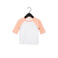 thumbnail image 1 of Bella + Canvas T-Shirt de Baseball à Manches 3/4 pour Tout-Petit, 1 of 1
