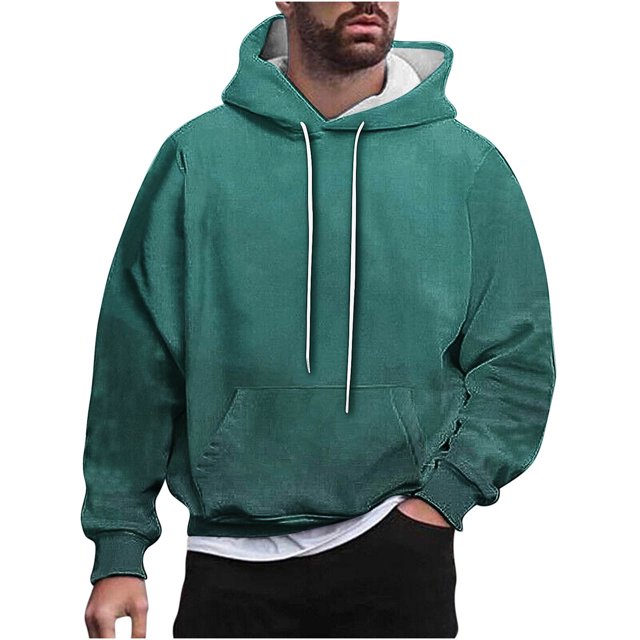 Rbaofujie Chandails à Capuche pour Hommes, Chandail à Enfiler pour Homme, Mode Décontractée, Chandails à Capuche, Col Rond, Imprimé, Chandail à Enfiler, Hauts à Manches Longues, Chandail, Chemises Décontractées pour Hommes