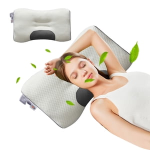 Danhjin Oreillers de lit de qualité hôtel Oreillant Core Soft et supportant Oreil de lit à coucher adapté pour le côté arrière et les couchages en tissu convivial