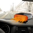 thumbnail image 3 of Car Heater Electric Car Heaters Fast Heating Windshield Defroster Defogger 2 in 1 Car Heating Fans with Heating Cooling Mode Portable Mini Heater for Small Vehicle, 3 of 11