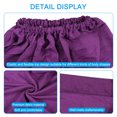 thumbnail image 4 of Unique Bargains Portable Dressing Room, 1.3Meters Length Instant Changing Tent for Beach, Purple, 4 of 6