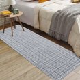 thumbnail image 1 of Aoile 2x6 Runner Rug, Modern Geometric Washable Rug with Non-Slip Backing, Contemporary Accent Carpet for Hallway Laundry, Dark Gray, 1 of 9
