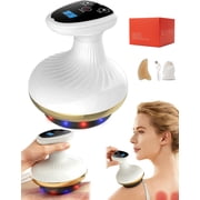 Cellulite Massager, 4-in-1 Suction Cupper with Red Light, Adjustable Vacuum for Legs, Abdomen, Back, Arms, Glutes