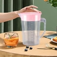 thumbnail image 2 of Dvruxg 2000ml Large Capacity Water Jug Clear Scale Measuring Cup Cooler High Transparency Home and Office Kettle Easy Clean Food-Grade Plastic Jug, 2 of 5