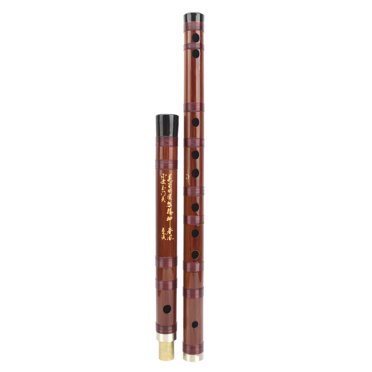 Dizi Instrument,C‑Key Dry Bitter Bamboo C Key Bamboo Flute Bamboo Flute Finest Materials