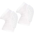 thumbnail image 1 of Knee Sleeve Pair Kneepad Pads Crashproof Antislip Basketball Leg Sleeve Protective Pad Support Guard Padded Breathable Compression Wear Hexpad - 2 Packs-White, 1 of 7