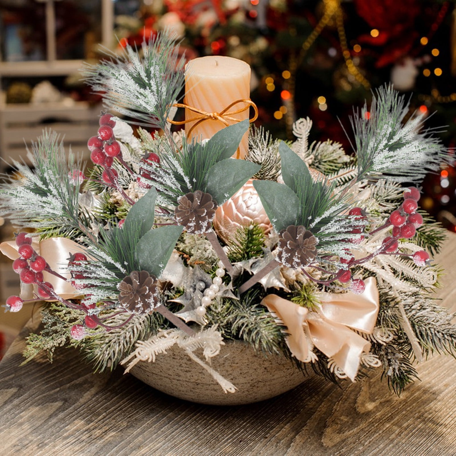 DIANWUDG 1Pc Christmas White Cuttings