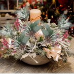 DIANWUDG 1Pc Christmas White Cuttings