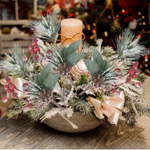 DIANWUDG 1Pc Christmas White Cuttings