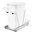 thumbnail image 1 of Rev-A-Shelf RV-12KD-11C S Single 35 Quart Pull Out Kitchen Waste Container, 1 of 8