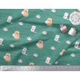thumbnail image 3 of Soimoi Rayon Fabric Sweet Cat Kids Print Sewing Fabric Yard 56 Inch Wide, 3 of 3