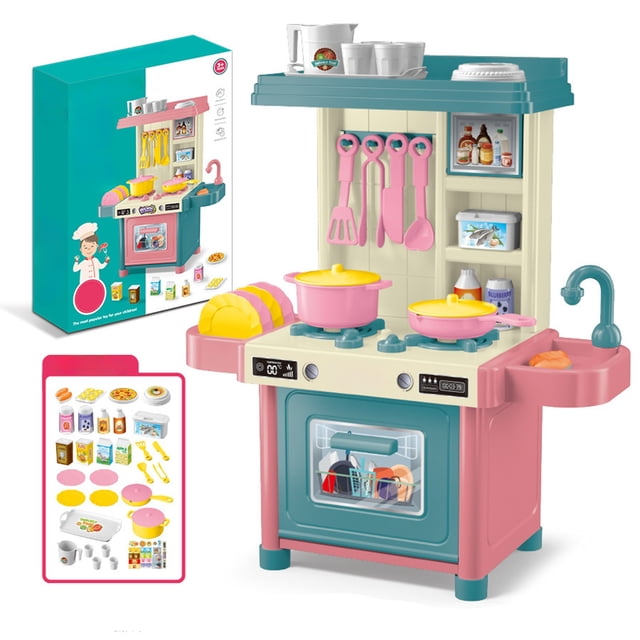 Kids Kitchen Playset,Pretend Cooking Toy,Mini Kitchenware Set,Simulation Cooking Toy,Role Play Toy,Educational Play Toy,Kids Cooking Game,Pretend Play Kitchen,Interactive Toy Set