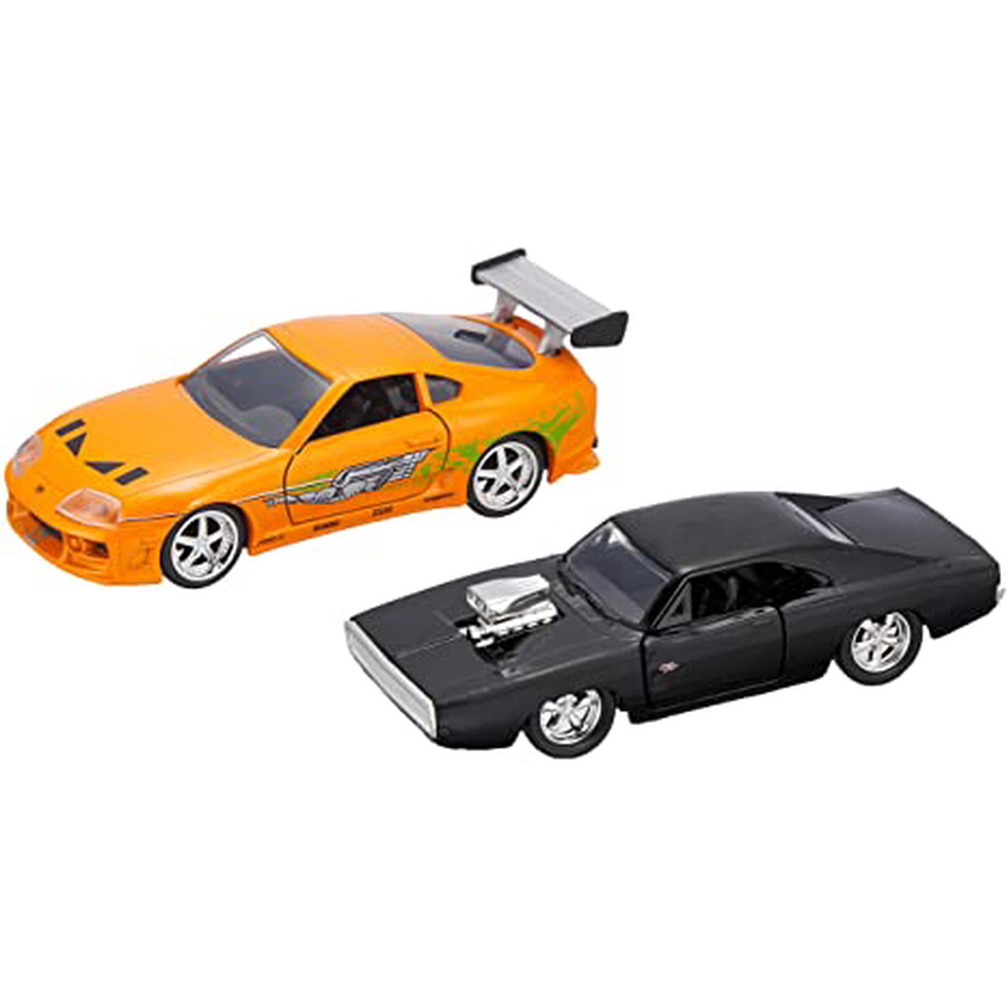 Jada Toys Fast & Furious Dom's Dodge Charger R/T & Brian's Toyota