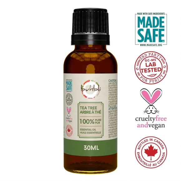 Buhbli Brands - 100% Pure Tea Tree Essential Oil, 30ml