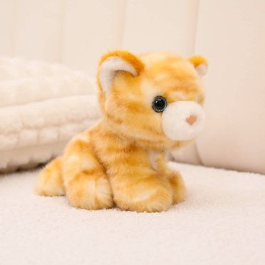 EGNMCR Simulation Floral Chats Poupée Fête Modèle Floral Chatons Oreiller Peluches Jouet Enfants Poupée Apaisante Poupées Peluche Poupée