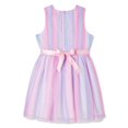 thumbnail image 2 of Robe en maille arc-en-ciel George pour filles, 2 of 2