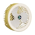 thumbnail image 2 of Camping Fans for Tent with Light,Camping Fan with Led Lantern,Rechargeable Battery Operated Tent Fan with Light and Hanging Hook for Outdoor Tent Rv Travel Fishing Hurricane Emergency Power Outage, 2 of 8