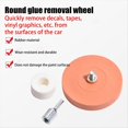 thumbnail image 3 of Adhesive Eraser Wheel,4 Inch Rubber Wheels for Drill Decal Removal Tool, Sticker Glue Remover for Auto Body, 3 of 7