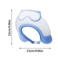 thumbnail image 2 of Soft Protective Shower Visor Hat for Children Gentle Hair Care During Bathing Adjustable Shield Design Comfortable Baby Bath Cap, 2 of 6