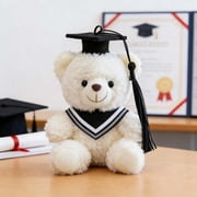 CaiYueKe Class of 2026 Graduation Teddy Bear, 6 Inch Stuffed Animal with Black Graduation Cap, Soft Brown Plush Bear, Graduation Gift Keepsake, Plush Toy for Graduate