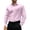 Pink, variant on VBTAPA Men's Dress Shirts Stretch Regular Fit Long Sleeve Solid Formal Shirt Business Casual Button Down Shirts Holiday Sales White M