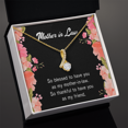thumbnail image 3 of À Ma Belle-Mère Si Bénie Carte Message Collier Ruban Séduisant, 3 of 7