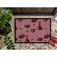 thumbnail image 3 of Carolines Treasures BB5195MAT Vin Rouge sur Tapis Intérieur Ou Extérieur, 18 x 27 Po., 3 of 4