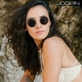 thumbnail image 3 of Joopin Lunettes de Soleil Rondes Polarisées pour Hommes Femmes Rétro Métal Hippie Style Cercle Lunettes de Soleil Protection UV, 3 of 8