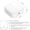 thumbnail image 2 of G2 Wi-Fi Gateway Bluetooth Gateway for TTLock, Bluetooth Keyless Entry Electronic Door Lock Wi-Fi Bridge, G2 Hub, Remote Control Smart Fingerprint Lock, Work with Alexa Voice Control, White, 2 of 5