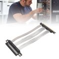 thumbnail image 1 of PCIE 5.0 X16 Riser Cable, Gen 5 GPU Extension Cable, 128GBs Speed, Compatible with PCIE 4.0 and WRX80 90E, RTX4090 5090, RX8900, RX7900XTX, 1 of 7