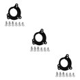 thumbnail image 4 of ZheElen Adaptateur de Vélo Plaque de Support Inférieur Guide de Chaîne Conversion en Alliage d'Aluminium Manivelles Portables Professionnelles Réparation Noir 3Ensemble, 4 of 6