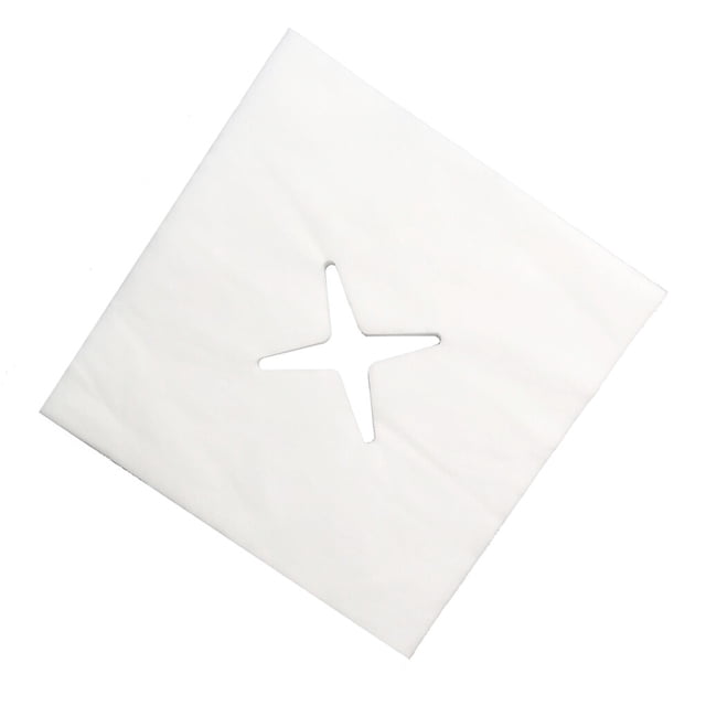 serony Disposable Non-woven Cloth Face Hole Table Cover Headrest Beauty Salon Accs Pink D