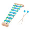 thumbnail image 2 of lionlar Instrument de Percussion Glockenspiel à 15 Notes pour Live Extérieur Bleu, 2 of 9