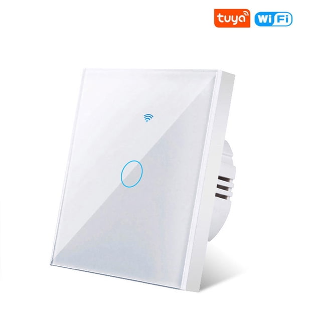 1/2/3 Gang WiFi Smart Wall Touch Light Glass Panel For Alexa/Google APP