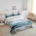 thumbnail image 3 of Erosebridal Ensembles de Literie Ombrés Abstraits avec Couette, Ensembles de Couette à Impression à l'Huile, Couette Chic Abstraite Réversible en Duvet, Légère Décoration de Chambre, 2 Pcs, 3 of 8