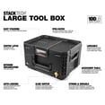 thumbnail image 2 of ToughBuilt StackTech Large Tool Box with Auto-Locking Interface and Tray, 2 of 12